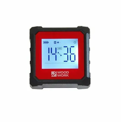 Фото №0 Уклономер цифровой магнитный с лазерным указателем Woodwork DA-02