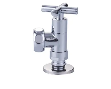 фото Вентиль VIEIR для П/С угловой  1/2"Нр*1"Вн ручка-крест VR2035C