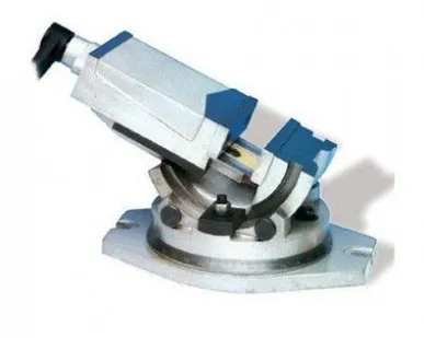 фото Машинные универсальные тиски с поворотным основанием PROMA SS-125