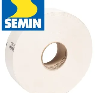 фото Лента бумажная для заделки стыков ГКЛ Semin Bandes A Joint Paper 150 метров