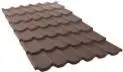 Фото №0 Композитная черепица Grand Line Classic 6-волн Мятный мокко 2150x1150мм, шт