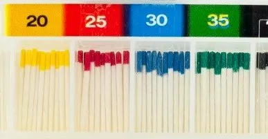 фото Штифты бумажные 04 №15-40 (60шт) Медента