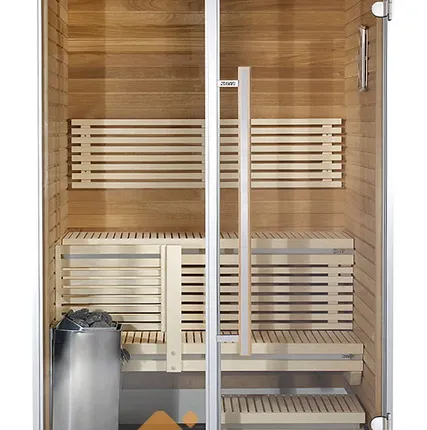 Фото №0 Сауна Harvia Sirius SC1212 (1200х1240 мм, интерьер Formula из ольхи, печь Vega Compact)