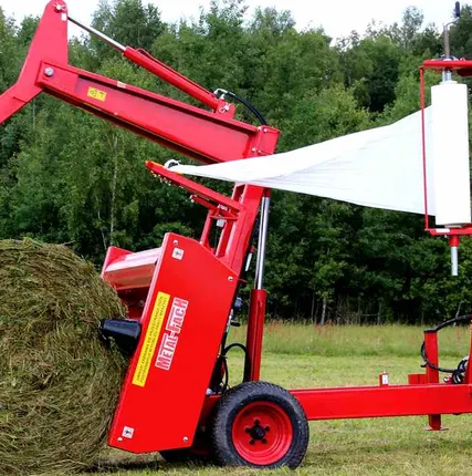 Фото №0 Обмотчик рулонов прицепной Metal-Fach Z-237 самозагружающийся с задней загрузкой