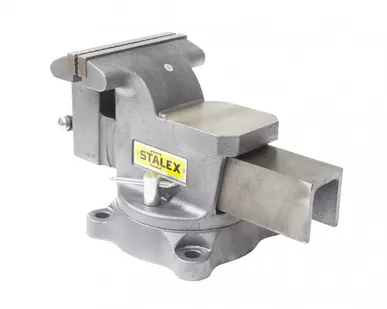фото Тиски слесарные STALEX "Горилла", 150 х 125 мм., 360°, 14,0 кг.