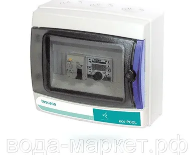 фото Панель управления фильтрацией Toscano ECO-POOL-B-230-D 10002580 (230В) с таймером, Bluetooth