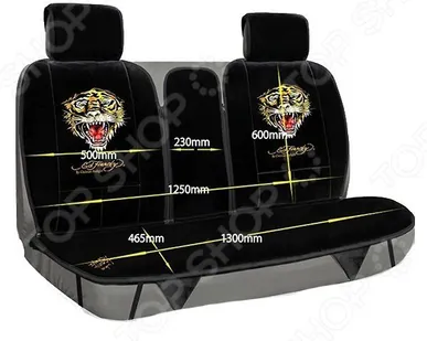 фото Накидка на заднее сиденье ED Hardy EH-00231 Tiger