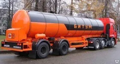 Фото №0 Услуги битумовоза полуприцеп-цистерна ППЦН-33 термос 150 мм