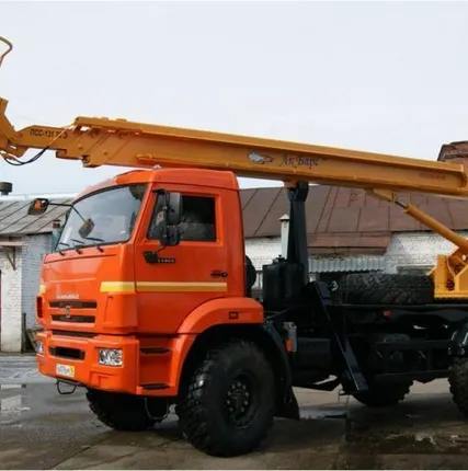 Фото №0 Автогидроподъемник ПСС-131.22Э (АПТ-22) на шасси КАМАЗ-43502 (4х4)