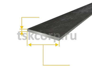фото Полоса 4,0*50 (6,05м) ГОСТ 103-2006 ст3сп