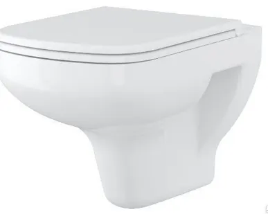 фото Унитаз подвесной "COLOR" с дюропластовым-сиденьем белый (Cersanit)