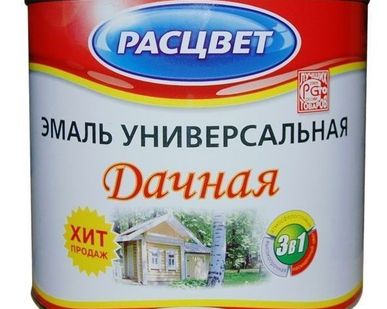 фото Эмаль ПФ-115 Дачная синий ирис 2,7кг. РАСЦВЕТ