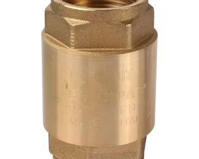 фото STOUT 1 Клапан обратный пружинный муфтовый с металлическим седлом