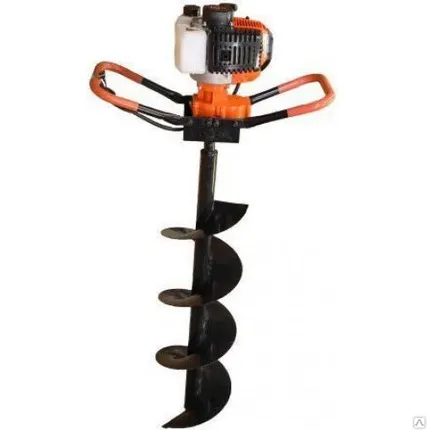 Фото №0 Мотобур CARVER AG- 52/000 без шнека, d пос=20мм, 52см.куб.