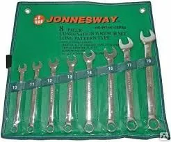 Фото №0 Набор инструментов JONNESWAY W264108PRS Набор ключей комбинированных удл.10
в