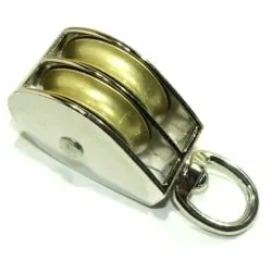 фото Блок двойной металл никель-12мм (2) 50