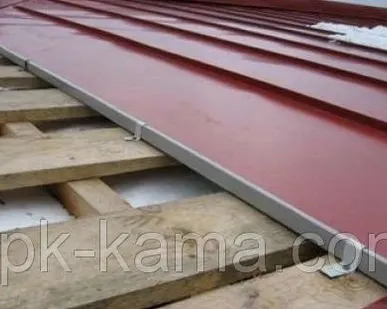 фото Металлическая фальцевая кровля для коттеджей