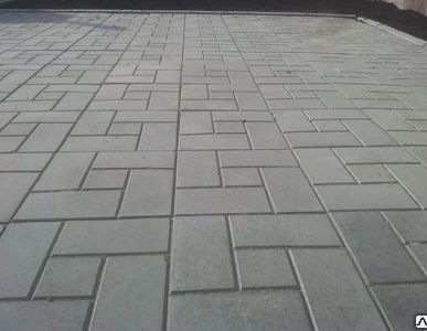 фото Тротуарная плитка "Калифорния" серая от производителя