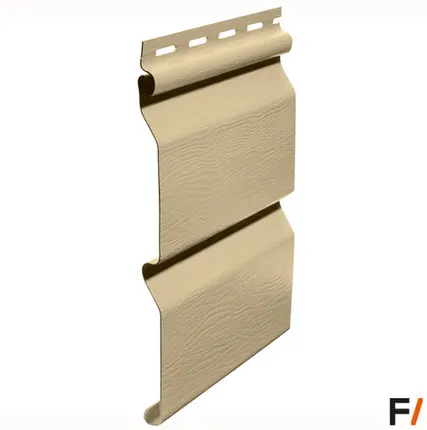Фото №0 Сайдинг FineBer Standart Classic Color Бежевый 3660 х 205 мм. 0,75 м2
