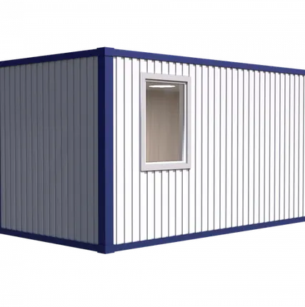 Фото №0 Модульное здание офис с тамбуром Модель ВМ-М01 6.0 х 4.8 х 2.6