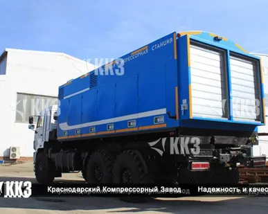 фото Услуги азотного компрессора (станции) на шасси