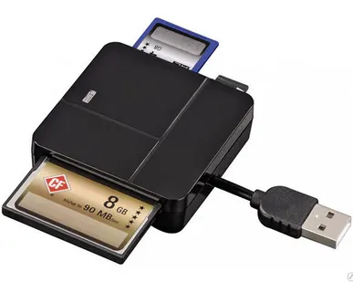 фото Кард-ридер внешний USB 2.0 Hama H-94124