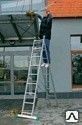 фото Лестница алюминиевая 2-х секционная 9 ступеней ITOSS Н=4,27м