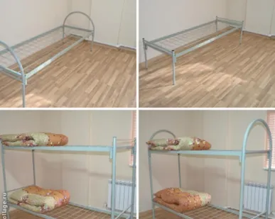 фото Металлические  кровати эконом.