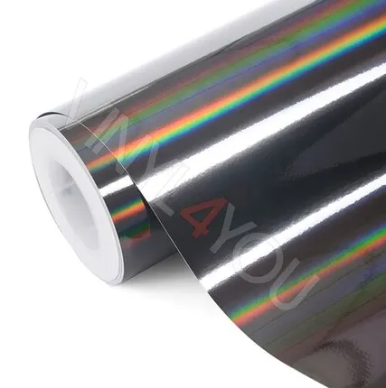 Фото №0 Пленка Лазерный хром черный