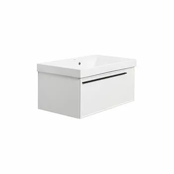 Фото №0 Тумба под раковину TONI ARTI Ello 80 белый матовый