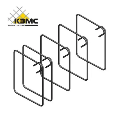 Фото №0 Хомут арматурный квадратный 8х200х200. В наличии