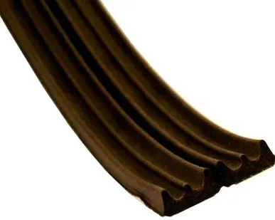 фото Уплотнитель REMONTIX Лента уплотнительная бытовая Remontix Е-профиль коричневый 9 мм 6 м
