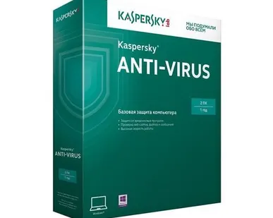 фото Антивирус Kaspersky Anti-Virus 2ПК 1Год, BOX