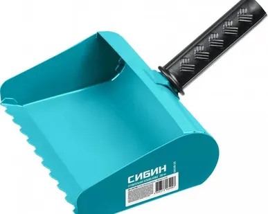 фото Кельма-ковш СИБИН с резиновой рукояткой 200 мм.