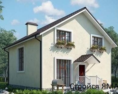 фото Каркасный дом 125.9 м2 двухэтажный