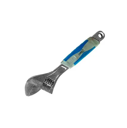 Фото №0 Ключ разводной обрезиненная рукоятка, 300мм, 1 шт