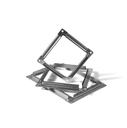 Фото №0 Фланец прямоугольный Нержавеющая сталь, 100, 100