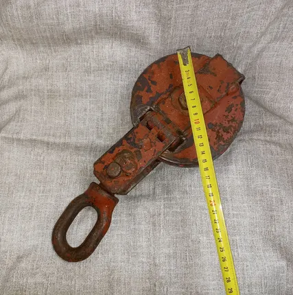 Фото №0 Блок подъемный бм 1.25 СССР . С крюком коушем