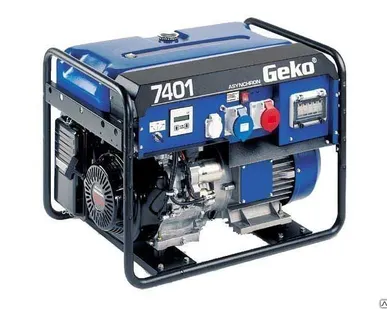 фото Бензиновый генератор Geko 7401 E-AA/HHBA