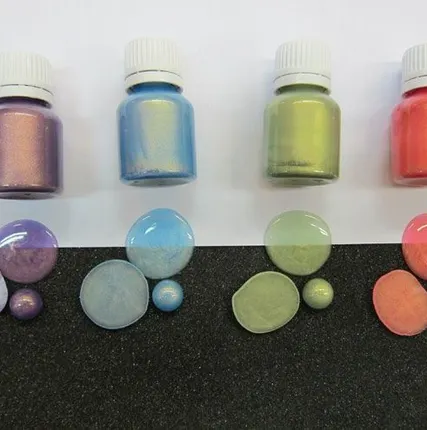 Фото №0 Эпоксикон ПП-914 голубой с золотым отблеском