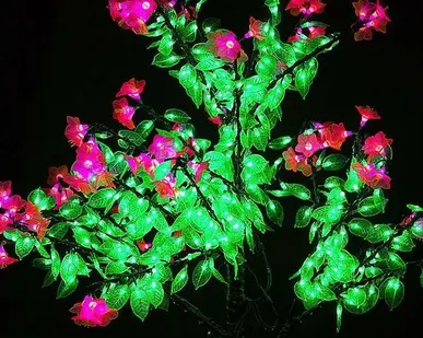 фото Дерево SBL-120 azalea (розово-зеленое, LED-548, W:1m, H:1.2m)