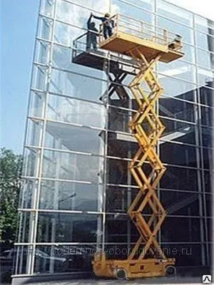 Фото №0 АРЕНДА Ножничного электрического подъемника Haulotte Compact 12 (12 м.)