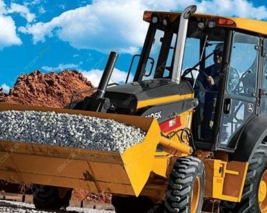 фото Аренда экскаватора-погрузчика John Deere 315SJ, Рязань