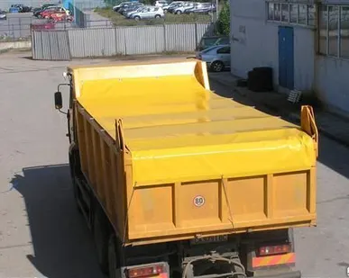 фото Полога и тенты на самосвалы и грузовики