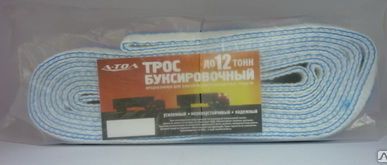 фото Трос буксир. лента 12т петли пакет (А-тол) (15)