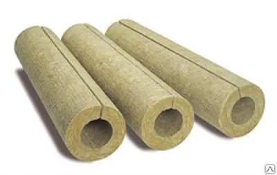 Фото №0 Минеральная вата в цилиндрах РОКВУЛ на синтетическом связующем
