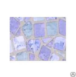 Фото №0 Пленка самоклеющаяся 0,458м №8062 Мозаика голубая