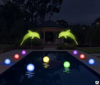 Фото №0 3D фигура Топиарная композиция "Дельфины"