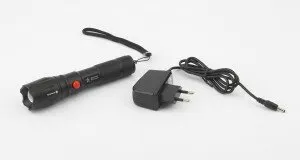 фото Фонарь ручной 5W (360lm) 180м,алюм, фокус, светонакоп, Калибр , Эра