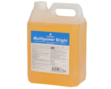 фото Средство для мытья полов с полимерными покрытиями Multipower Bright.